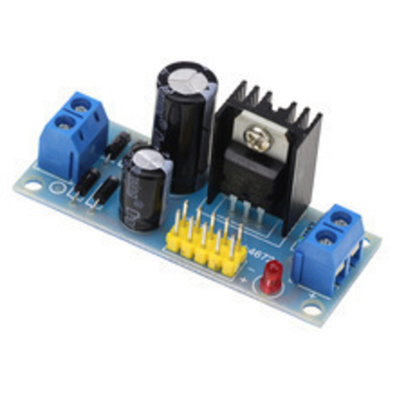 lm7805 board base for dual side tape