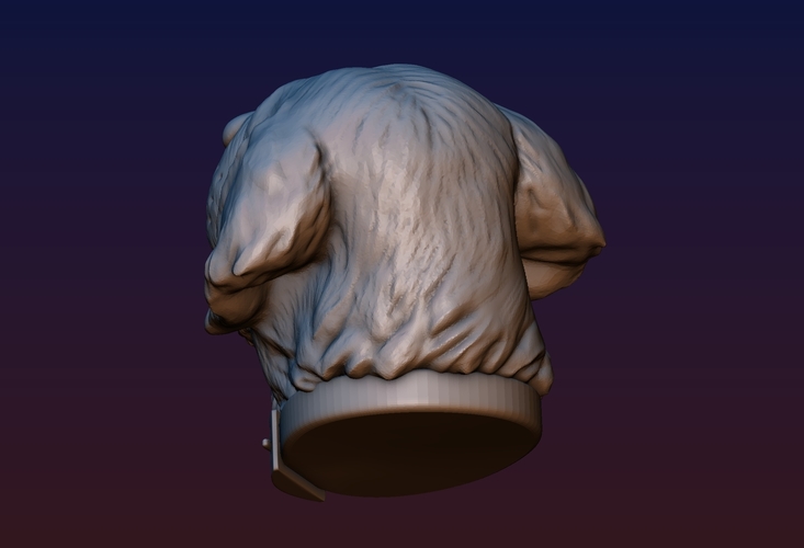 Labrador Head 3D Print 194537