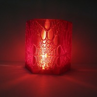 Spider's Web LED Candle holder - Thumbnail 5