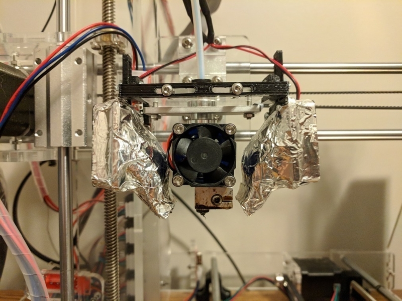 Sunhokey Prusa i3 Adjustable Dual Fan Duct