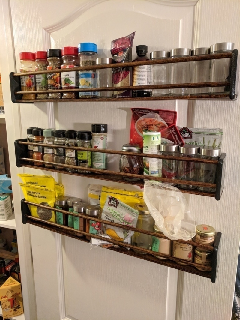 Door/Wall mounted Spice Rack
