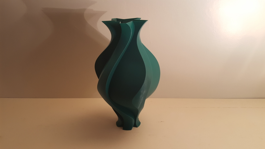 Leave Vase 3D Print 194730
