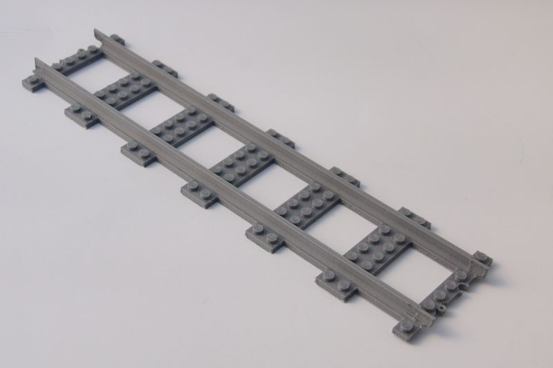 LEGO City railway straight XXLong