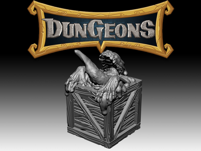 Rocket Pig Games Crate Monster