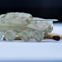 Rooikat Amourd Car( Wargame ) - Thumbnail 5