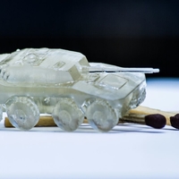 Rooikat Amourd Car( Wargame ) - Thumbnail 8