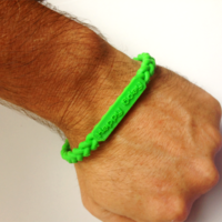 Jewelry Pack - Bracelet Wristband Pendant Military Dog Tag Heart - Thumbnail 4