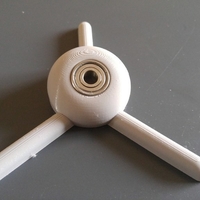 Hamster Disc with 608 bearing (easy print) - Thumbnail 2