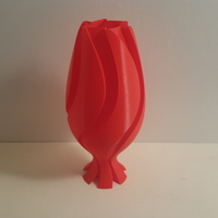 UpSideDown Classic Wave Vase - Thumbnail 3