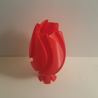 UpSideDown Classic Wave Vase - Thumbnail 4
