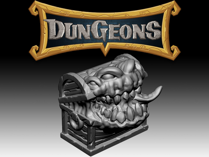 Rocket Pig Games Chest Monster