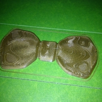 Small Papillon (Bow Tie) - Flat Print 3D Printing 195115