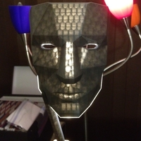 Low Polygon Mask - Replicator Printable - Thumbnail 2