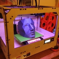 Low Polygon Mask - Replicator Printable - Thumbnail 3