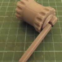 Small Cotton Reel Racer. 3D Printing 195245