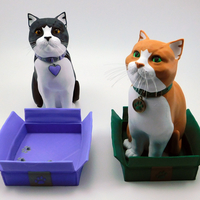 Schrodinky! Cat in a Box multi part multi extrusion - Thumbnail 4