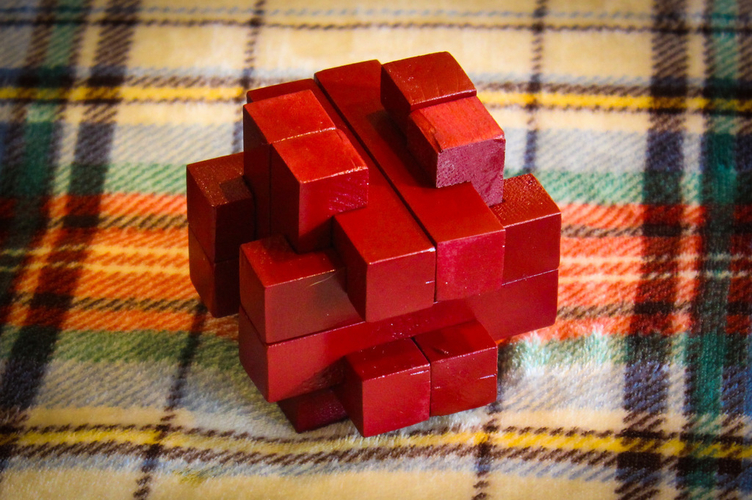 Burr Puzzle 3D Print 195335