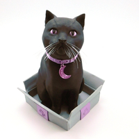 Schrodinky! Cat in a box Multi Part Single Extrusion - Thumbnail 2