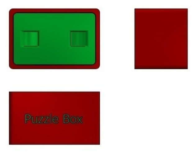 Nail Puzzle Box - 3D Print 3D Print 195357