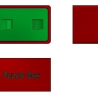 Nail Puzzle Box - 3D Print - Thumbnail 3