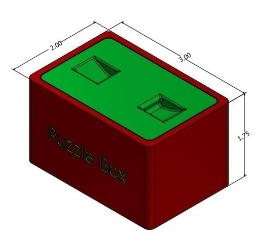 wild rose puzzle box 3d print