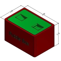 Nail Puzzle Box - 3D Print - Thumbnail 4