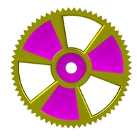 Nuclear Symbol Fidget Spinner - Thumbnail 3