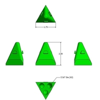 Trellis Finial - Thumbnail 2