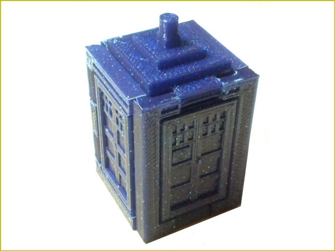 Foldable Tardis 3D Print 19555