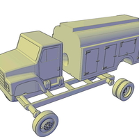 International Harvester S Fuel Truck - Thumbnail 2