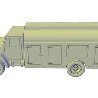 International Harvester S Fuel Truck - Thumbnail 3