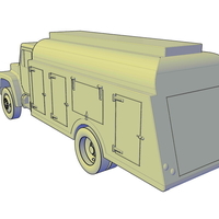 International Harvester S Fuel Truck - Thumbnail 4