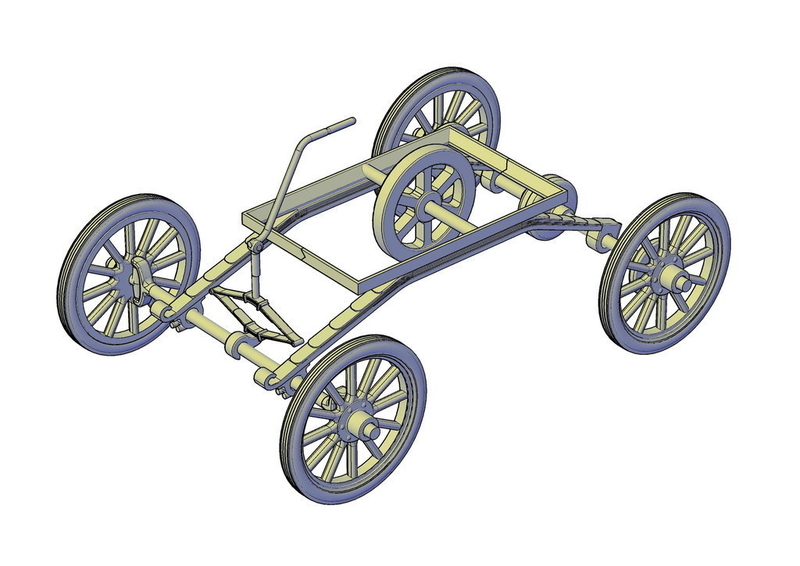 Oldsmobile Curved Dash chassis