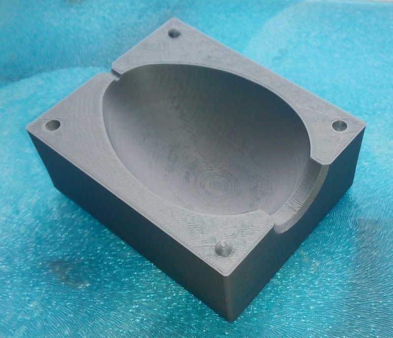 Mold for Easter egg-candle