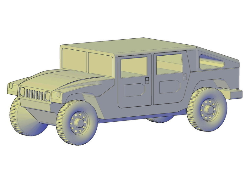 Hummer H1 Slantback