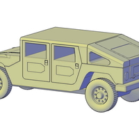 Hummer H1 Slantback - Thumbnail 4