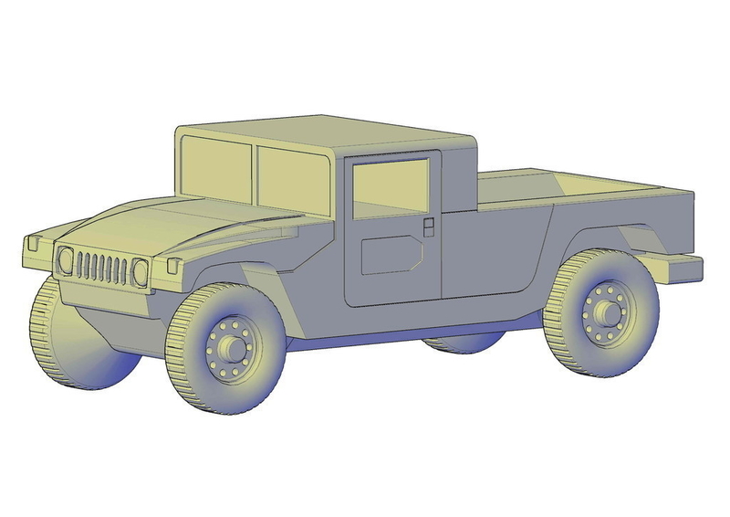 Hummer H1 pickup