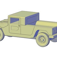 Hummer H1 pickup - Thumbnail 3