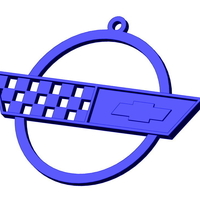 Chevy logo keychain  - Thumbnail 2
