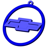 Chevy logo keychain  - Thumbnail 3