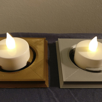 Jedi Holocron (light-up with an LED tealight!) - Thumbnail 2