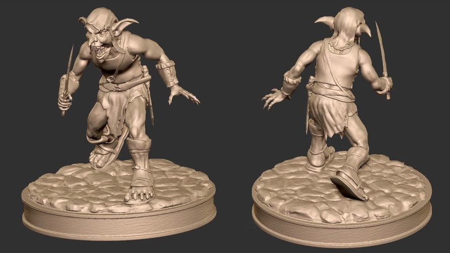 Goblin 3D print model 3D Print 195786