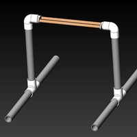 Dual Dowl Parrot Perch - Thumbnail 2