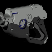 Overwatch Tracer Pulse gun NERF mod - Thumbnail 1