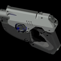 Overwatch Tracer Pulse gun NERF mod - Thumbnail 2