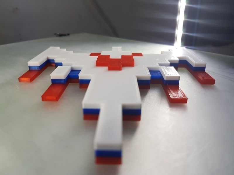 Galaga Ship - Retro 80's Gaming Icon