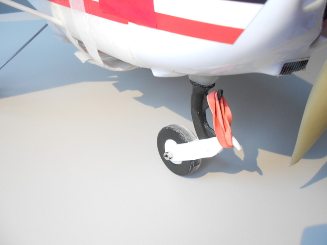RC airplane nose landing gear 3D Print 195962