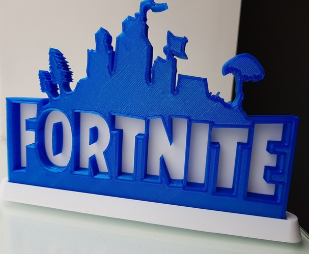 3d Printed Solidback Fortnite Remix With Base By Sean Walker Pinshape