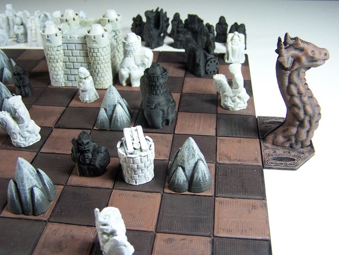 George R. R. Martin's Cyvasse (unofficial game) 3D Print 1960