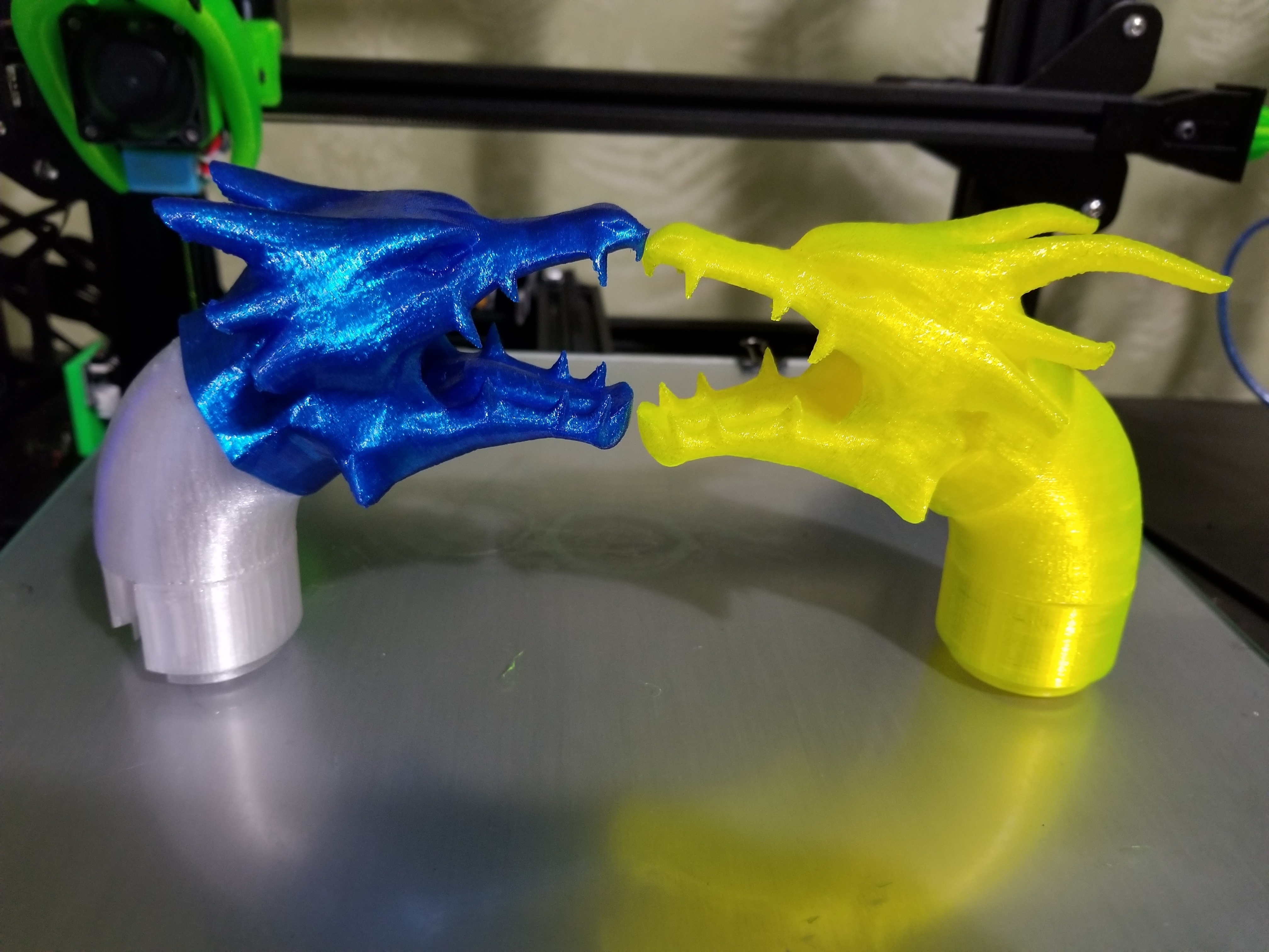 3D Printed Instant Pot Steam Dragon by pfjason